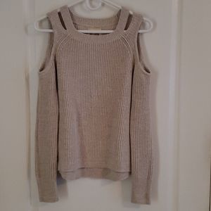Cold Shoulder Sweater
